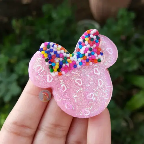 Minnie Mouse Sprinkles Brooch