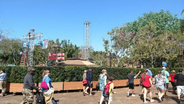 Preparations Begin for 'The View' Taping at Animal Kingdom
