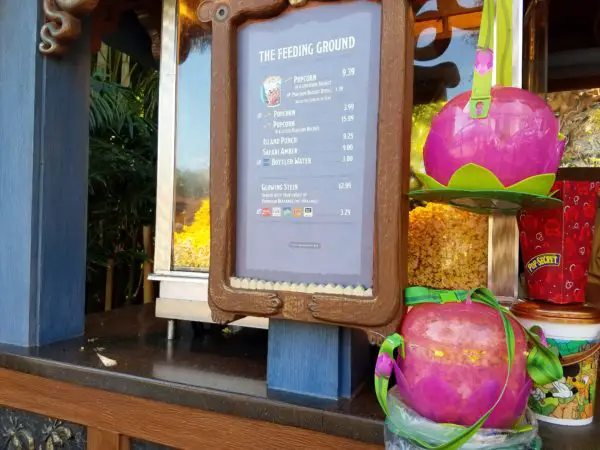 Animal Kingdom's Glowing Lotus Blossom Specialty Popcorn Bucket Has Limited Time Refills