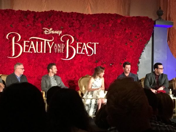 Magic and The "Beauty And The Beast" Press Conference