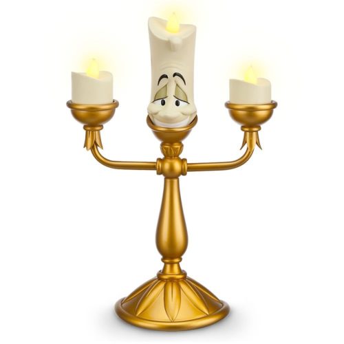 Lumiere and Cogsworth Figures from the Animated Beauty and the Beast