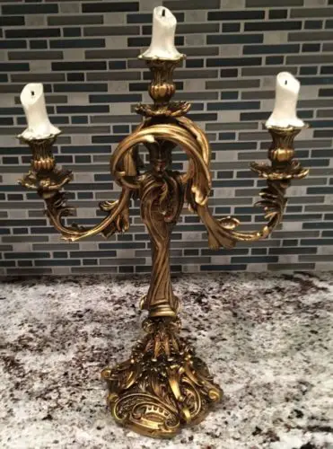 Lumiere Candelabra Replica From the Live Action Beauty and the Beast Film