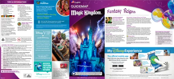 Walt Disney World Announces New Maps for The Magic Kingdom
