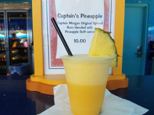 Add The Captain's Pineapple To Your List of Must-try Adult Beverages For Your Disney Vacation