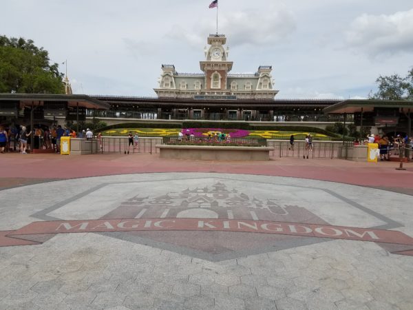 The Picture-Perfect View of Walt Disney World's Magic Kingdom Entrance