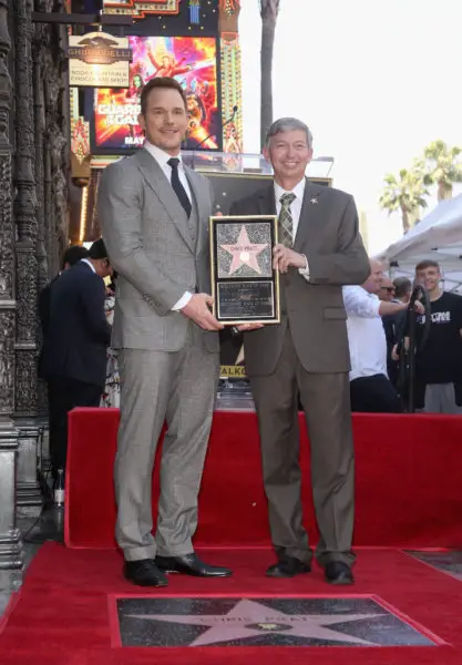 Chris Pratt’s Hollywood Walk Of Fame Star Ceremony.