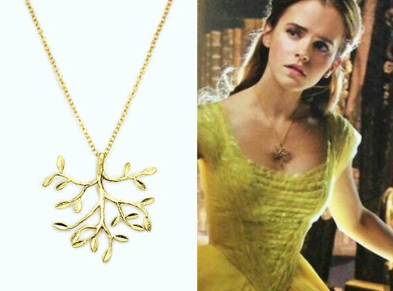 Belle's Golden Tree Necklace