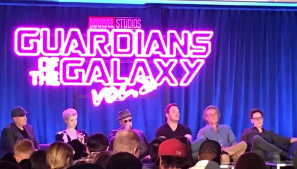Part 1, Music And Mayhem - A Press Conference With "Guardians Of The Galaxy Vol 2"!