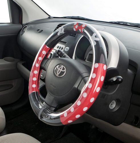 Driving in Style with a Minnie Mouse Steering Wheel Cover
