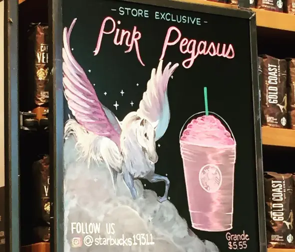 Pink Pegasus Starbucks