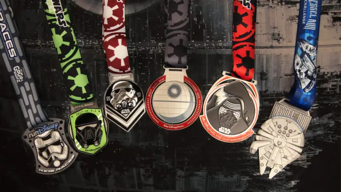 Star Wars Half Marathon - The Dark Side Medals