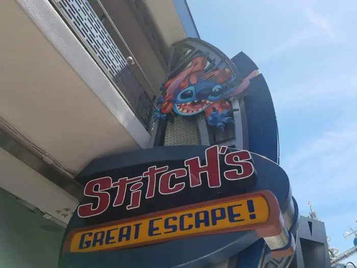 Stitch's Great Escape Re-Open