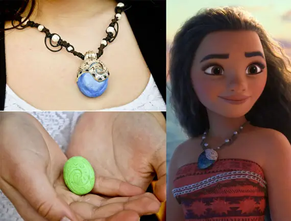 This Moana Heart of Te Fiti Necklace is Calling Me!