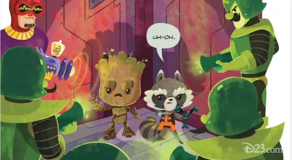 Dream of Being a Galactic Hero with the Night Night Groot Children's Book