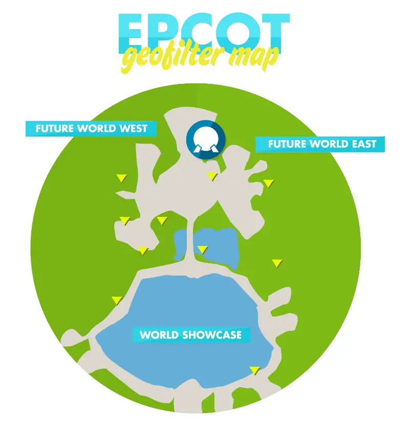 EPCOT GeoFilter Map