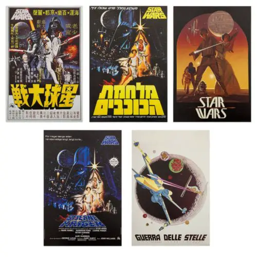 Disney Store Star Wars 40th Anniversary Merchandise arrives today
