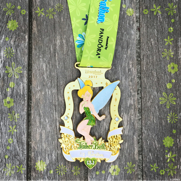 Tinkerbell Half Marathon Medal