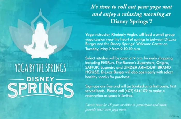 Disney Springs - Yoga By The Springs