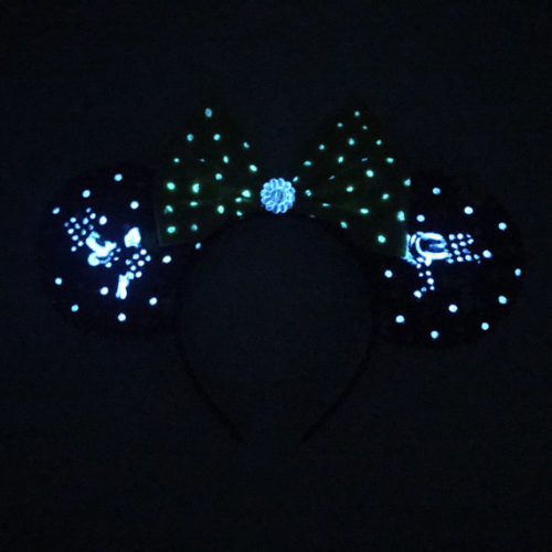 Set the Night Aglow with handmade Light Up Minnie Ears