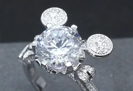 Mickey Mouse Engagement Ring