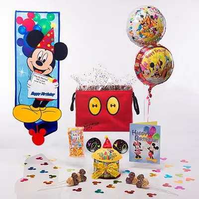 Mickey’s Birthday Surprise In-Room Celebration