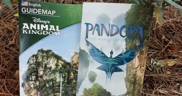 First Look at the New Animal Kingdom GUIDEMAP and New Pandora - The World of Avatar Guide