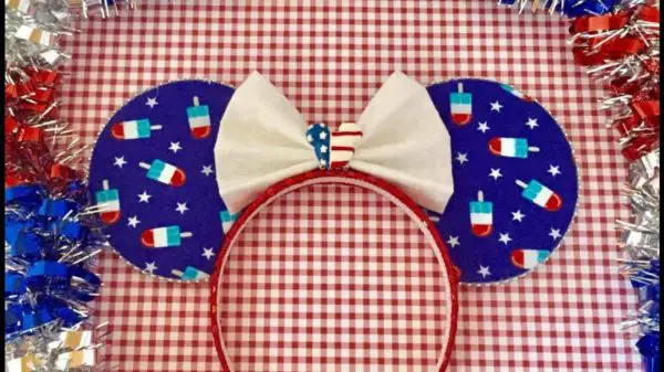 Americana Minnie Mouse Ears