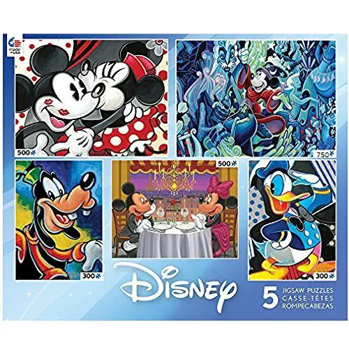 Disney Classics 5 Puzzle Set