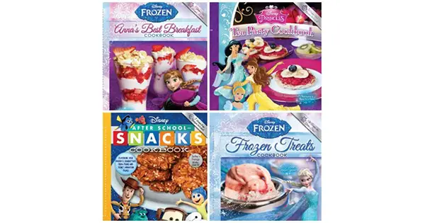 Disney Four Piece Cookbook Set