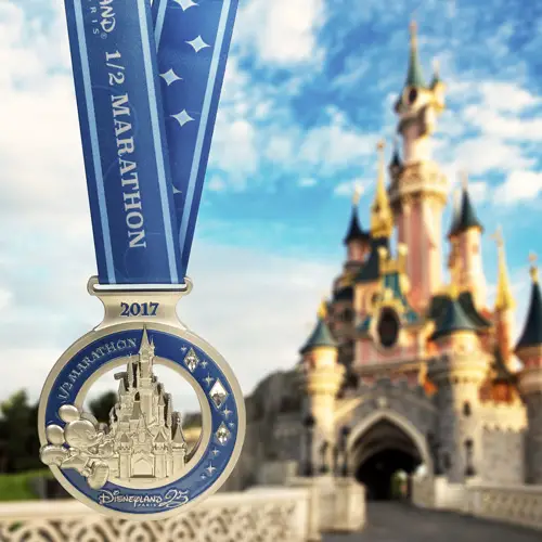 Disneyland Paris Half Marathon Medals