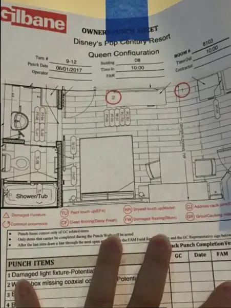 New Photos of Pop Century Room Renovations Shows Major Changes
