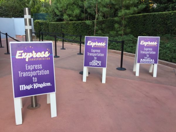 Express Transportation Option at Disney World Comes to an End