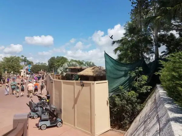 Updated Construction Photos of Epcot's New Margarita Stand