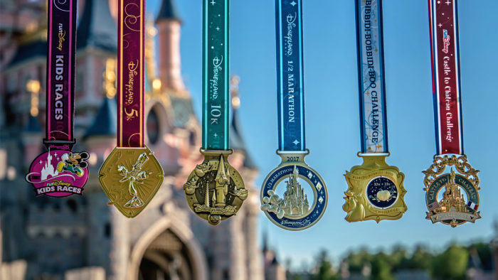 Disneyland Paris Marathon Medals