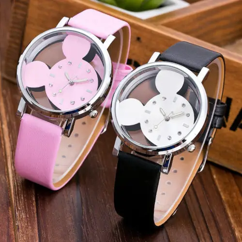 Casual but Fashionable Mickey Mouse Wrist Watch