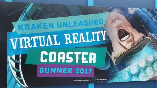 Experience 'Kraken Unleashed' Sea World Orlando