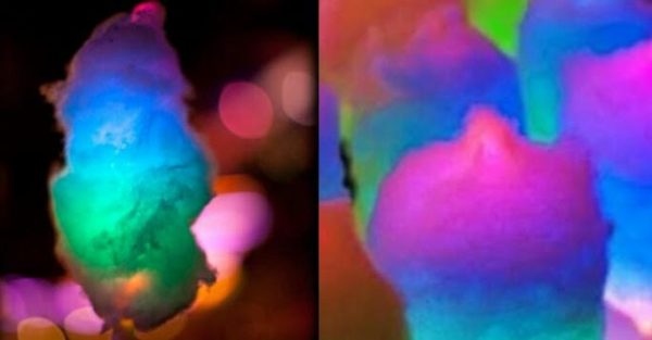 People Are Going Crazy Over Disney's New Glowing Cotton Candy