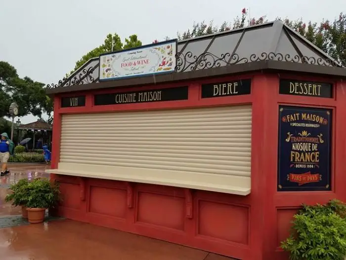 EPCOT Food and Wine Marketplaces Have Begun to Appear