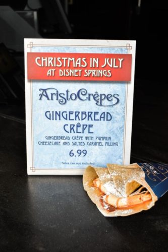 Gingerbread Crepes at AristoCrepes Will Get You in the Holiday Spirit!