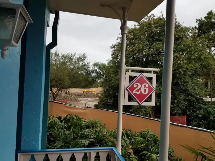 Construction Progress At Disney's Caribbean Beach Resort