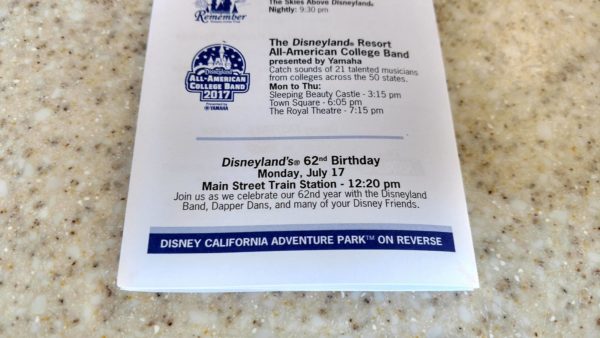 Disneyland's 62nd Birthday Celebration Today at 12:20pm (PDT)