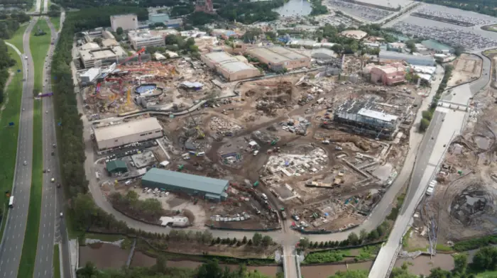 Star Wars Land and Toy Story Land Construction Progress at Hollywood Studios