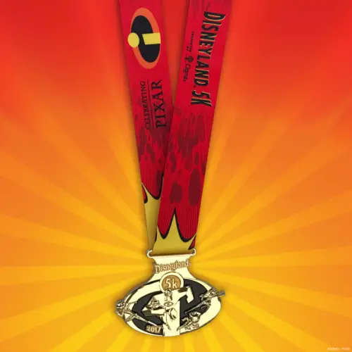 Pixar Themed Medals for Disneyland Half Marathon Weekend