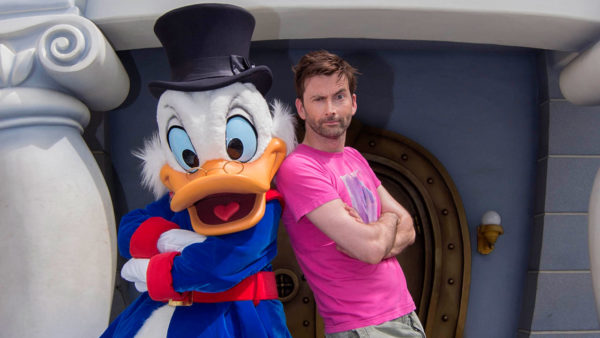 Actor David Tennant Recently Vistited Disneyland Resort