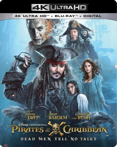 "Pirates Of The Caribbean: Dead Men Tell No Tales" DVD/Blu-ray/Digital Release Date Announced