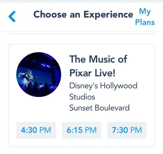 The Music of Pixar Live! Now Available for FastPass+