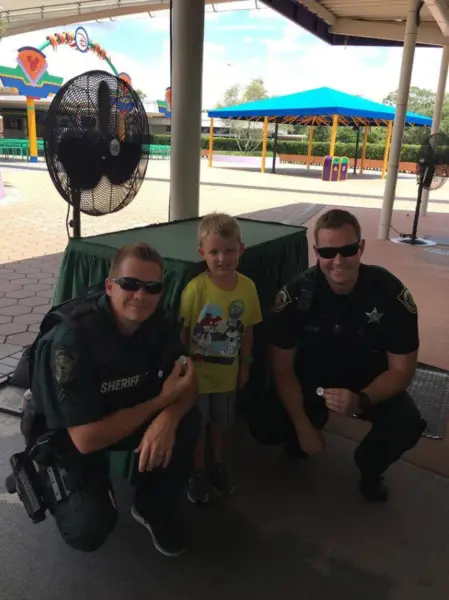 6 Year Old Gets Special Thank You From Deputies At Magic Kingdom