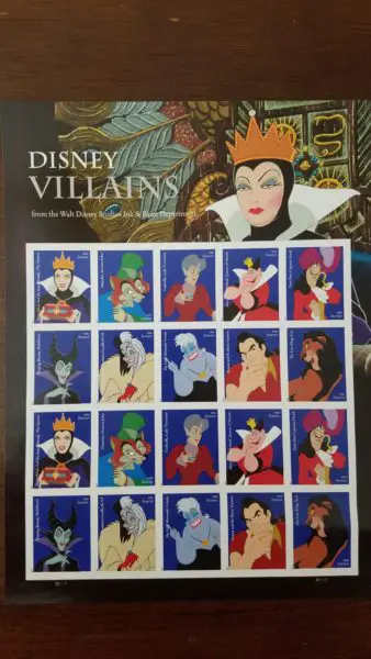Disney Villain Forever Stamps Are Now Available