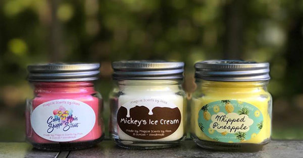 delicious Disney Inspired Candles