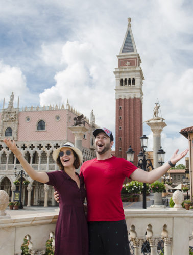Cobie Smulders and Taran Killam were Recently Spotted Goof-ing Around at Epcot
